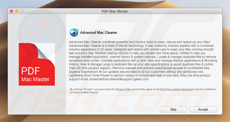 advanced mac cleaner remove stack exchange