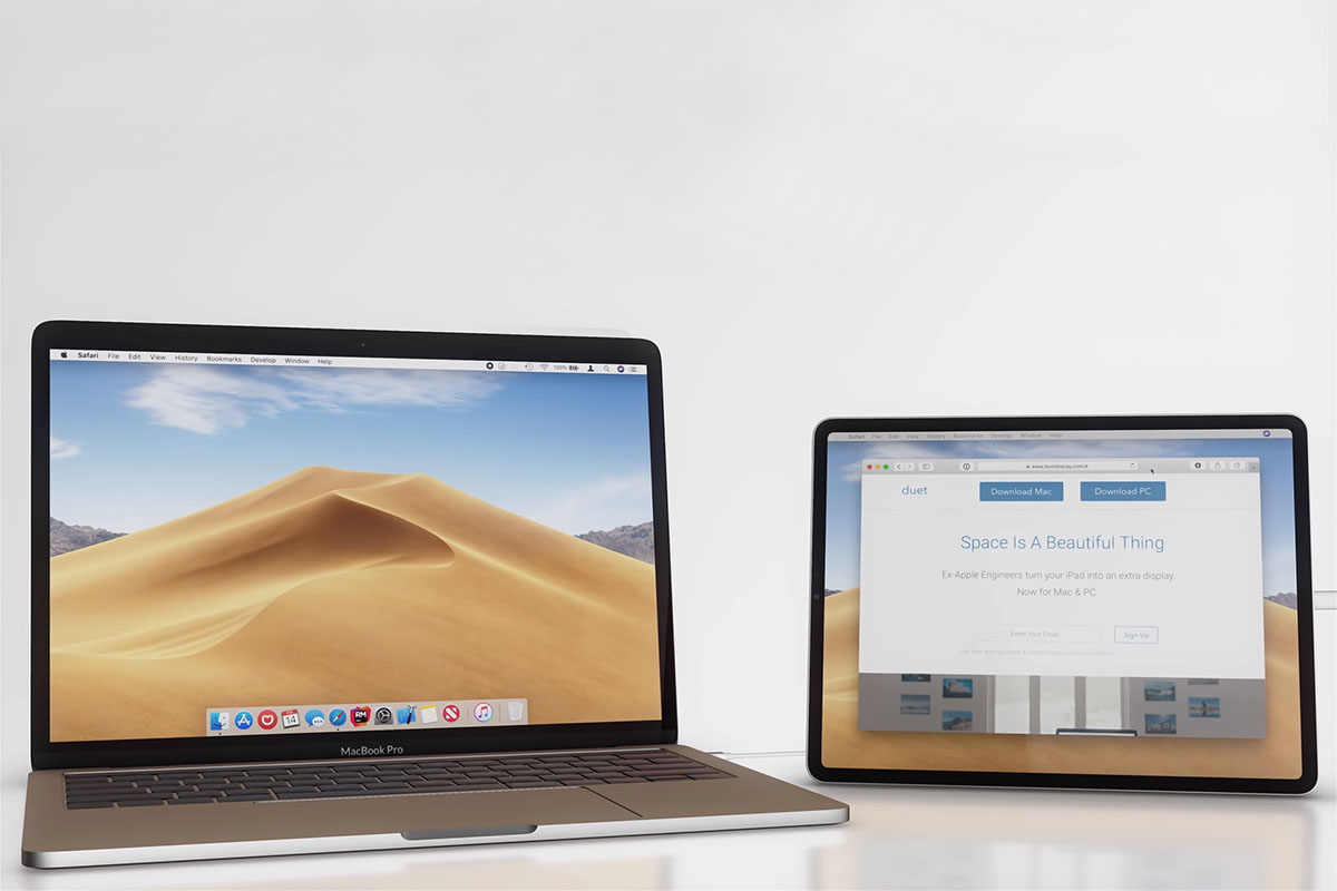 use duet display for mac